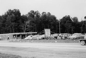 The Grogan family owned this property along Route 206, which not only had the Chester Retreat Nursing Home located on it, but also Chester Springs swimming pond and snack bar.  This was a favorite swimming hole in the 1960s and 1970s.  The pond was filled in and the nursing home torn down so that the Chester Springs Shopping Center could be built on this site. 