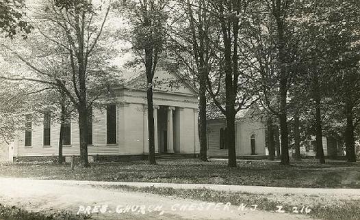 The Black River Presbyterians originally worshipped with a congregation in Mendham, but soon after 1745 they organized the First Presbyterian Congregation of Roxbury.  About 1750, William Larrason donated a piece of land at the crest of Pleasant Hill for a church and burying ground.  The very earliest building was of logs and was small and served as the church from 1751 to 1756.  It was called the Old Hill Church and the name Pleasant Hill was not to be used for a hundred years.